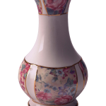 BUD VASE W/ SUMMERTIME PATTERN