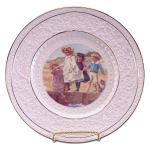 CAMELOT PLATE W/ VICTORIAN CHILDREN PATTERN - 2