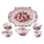 DAISY CRUET SET WITH MORNING GLORY PATTERN - 2