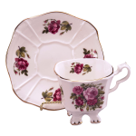 DUCHESS CUP & SAUCER WITH DORSET ROSE PATTERN
