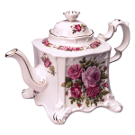 DUCHESS 4 CUP TEAPOT W/ DORSET ROSE PATTERN