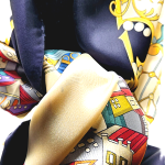 INDULGE IN THE BEAUTY AND HERITAGE OF ITALIAN SILK AND ELEVATE YOUR STYLE GAME WITH THESE EXQUISITE SCARVES - 1
