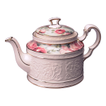CAMELOT 6 CUP TEAPOT W/ SUMMER TIME PATTERN