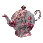 HEDGEROSE 2 CUP TEAPOT WITH PANSY PATTERN